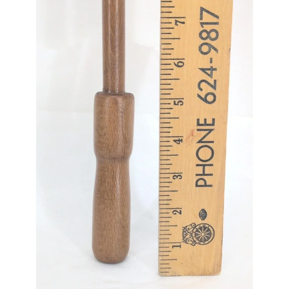 VTG Fitwell Wooden Suit Hanger Detachable Extension Reach Pole RARE  GERMANY